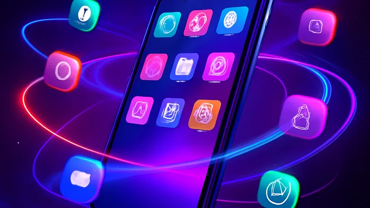 DDDJILI COM - Sleek smartphone floating in space DDDJILI COM Sleek smartphone floating in space